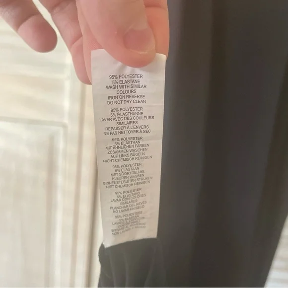 BOOHOO Black Spaghetti Strap Maxi Dress With Ruffle Detailing Size: 14 - Picture 7 of 9